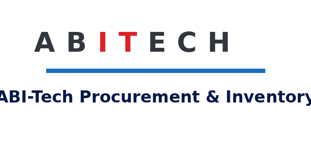 ABI-Tech Procurement and Inventory Management